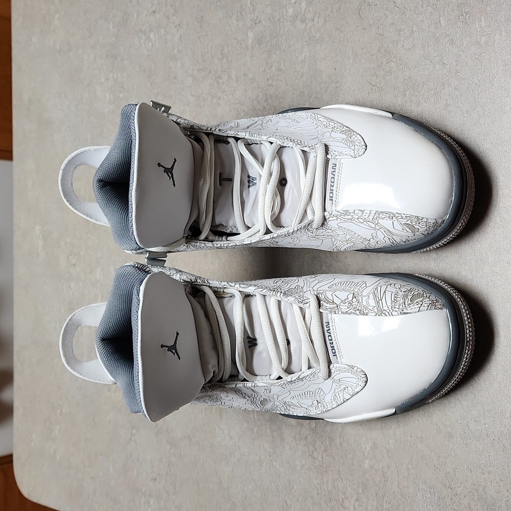 NIKE Air Jordan Dub Zero White Cool Grey 311046-107